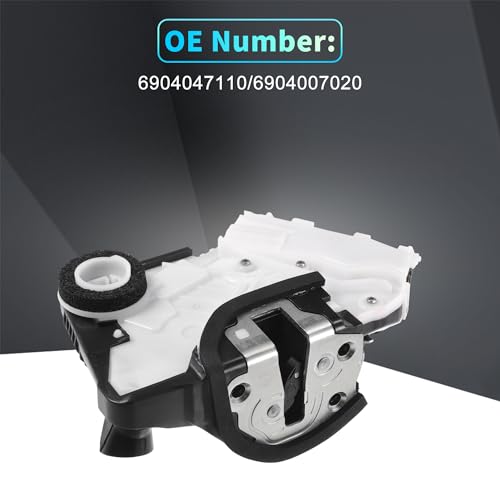 Image of X AUTOHAUX Replacement Front Left Driver Side Power Door Lock Actuator Motor for Toyota Avalon 2013-2022 for Toyota Prius 2012-2022 Door Latch Actuator Assembly Replace No.6904047110 Black