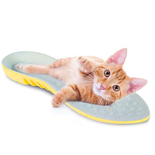 espfree Shoes Insoles Sports Insoles Shock Absorption Plantar Fasciitis Insoles Orthotic Heel Pain Relief Memory Foam Inserts Men & Women (M: 38-41 EU)