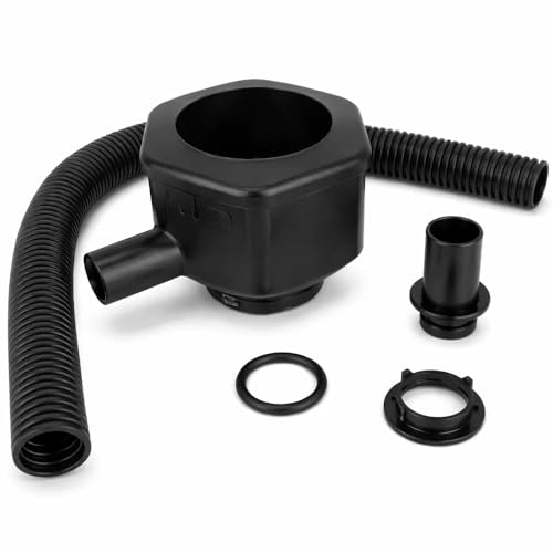 Karrma Ltd Water Butt Diverter Kit | Water Butt Filler Kit fits both Round and Square Downpipes | Connects downpipe to water butt | Saves water and the environment