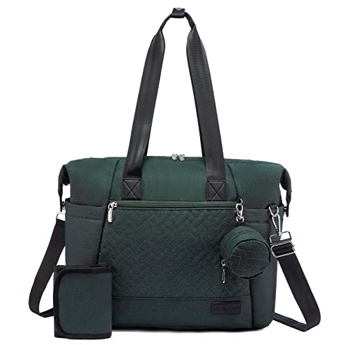 Image of LOVEVOOK Diaper Bag Tote, Baby Diaper Bag Waterproof Travel Diaper Tote with Changing Pad