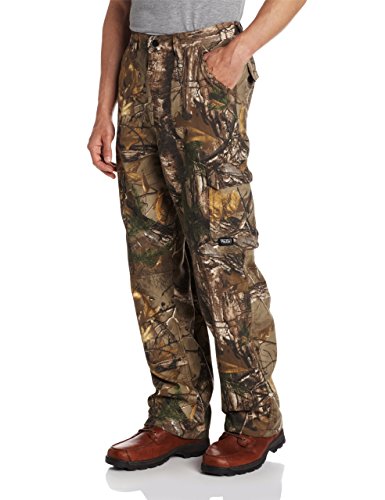 Walls Men's Legend 6-Pocket Cargo Pant with DryIQ Water Repellent Finish, Realtree Extra, Medium