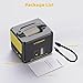VTOMAN Jump 600X Extra Battery 640Wh for Jump 600X Portable Power Station, LiFePO4 (LFP) Backup Expansion Battery with BMS Protection