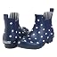 Navy-polka Dots
