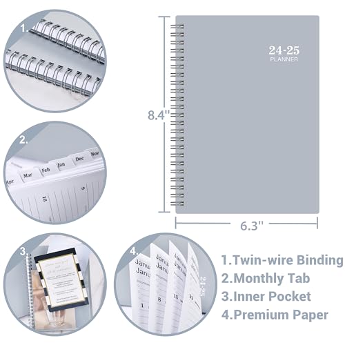 Office Proshops PJA5SZHUIPPDZY45A Planner 2024-2025 - Weekly And Monthly Planner 2024-2025 thumb #5