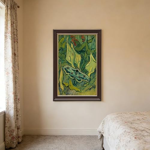 Toile Van Gogh cadre a suspendre decoration murale bureau grand format 50x76 cm - 3