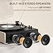 Vinyl Record Player Bluetooth Wireless Turntable with Built-in Speakers and 3 Speed Belt-Driven Vintage Phonograph Record Player