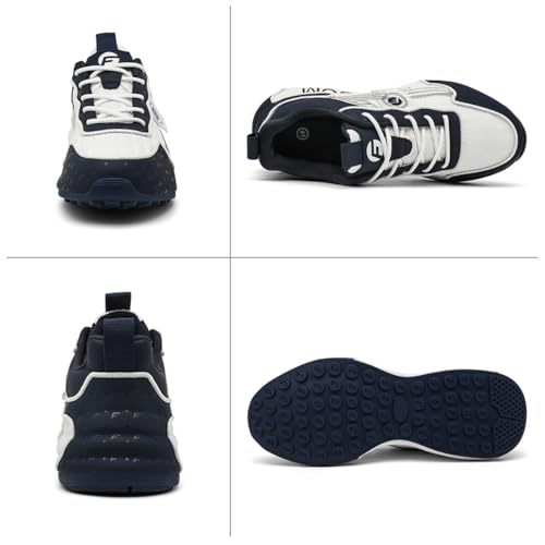 DARIBOM Tênis de caminhada feminino masculino antiderrapante para trabalho com suporte de arco confo