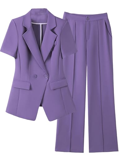 Costume boutons croisés femme coupe smoking chic et revers cranté de qualité