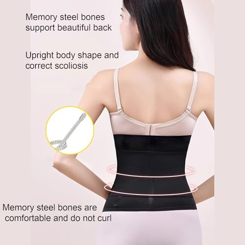 Faja Postparto Cinturón Moldeador para Mujer Negro XXX-Large miniatura 7