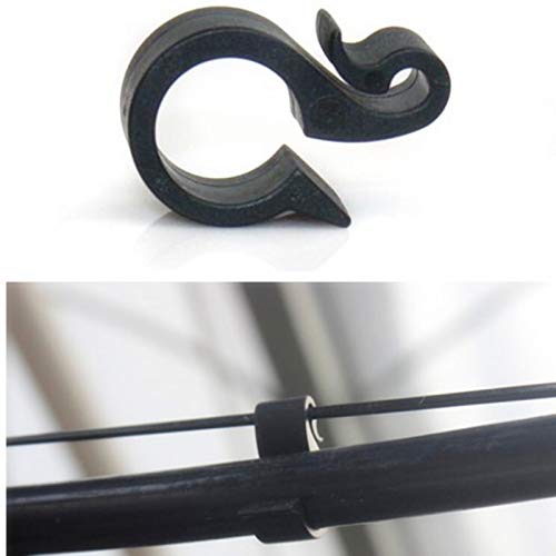 Kammas 200pcs/pack Hanger for Dn16 LDPE Tubing Support Hook Garden Irrigation Micro Irrigation Agriculture and Home Garden Irrigation - (Diameter: 200pcs)