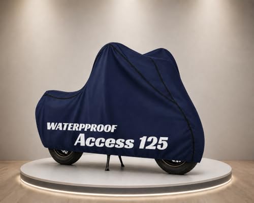 Image of Gtutupet Motorcycle Cover Waterproof Outdoor - XXL Scooter Cover (Blue-Access 125)
