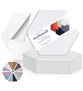 Mollywell Hexagon Acoustic Panels, High Density, Soundproofing, Decorative Noise Reduction Felt W...