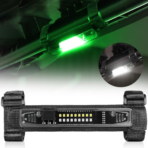 Luz LED de domo universal para barra de UTV y coche off road en blanco o verde