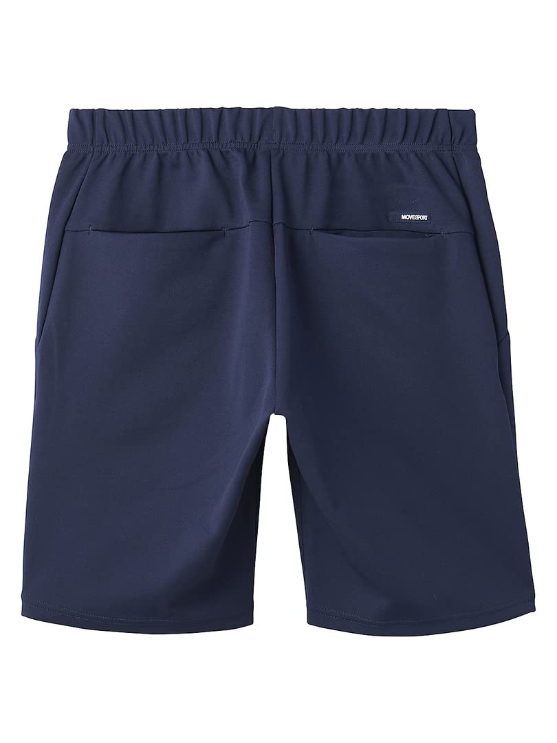 Descente Men's Half Pants, Sweatshirt, Stretch, Training, NV, Large