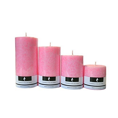 Scented Pure Wax Pillar Candles, 2.5X2, 3.5X2, 4.5X2, 5.5X2