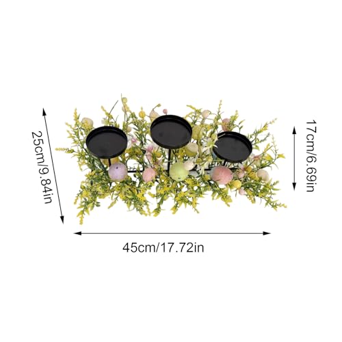 Porte-Bougies de Pâques haut de gamme pour support de table décoratif - 7