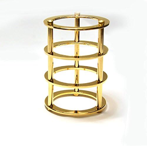 43 x 40mm Gold Vacuum Tube Guard Protector Cover Fr 12AU7 12AT7 12AX7 Audio Amp