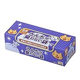 驚異の防臭袋 BOS (ボス) うんちが臭わない袋 2個セット 猫用うんち処理袋【袋カラー：ブルー】 (SSサイズ 200枚入)