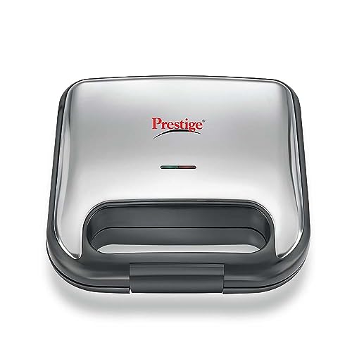 Prestige PGDP 03-SS 750 W Sandwich Toaster with Fixed & Deep Sandwich Grill Plates(Black, Non-Stick Coated) Prestige PGDP 03-SS 750 W Sandwich Toaster with Fixed & Deep Sandwich Grill Plates(Black, Non-Stick Coated)