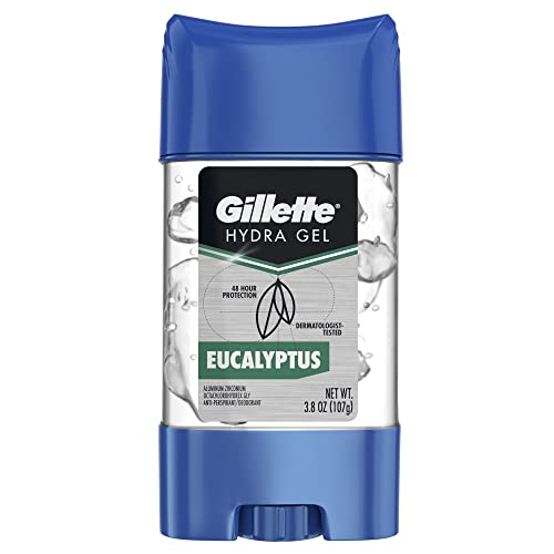Gillette Hydra Gel Antitranspirante Y Desodorante Eucalipto Para Hombre, 70 ml