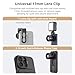 ULANZI CL-003 Phone Macro Lens, HD 75mm Phone Camera Lens for 17mm Thread, Compatible with iPhone Samsung Smartphone Cage Case with 17mm Adapter