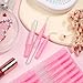 MAPVOLUT 120-Piece Micro EyeBrow Lash Brush Set - Professional Beauty Spoolies with Cap for Makeup, Brow Lamination and Travel - Perfect for Makeup Artists, Beauty Lovers, and Gifting