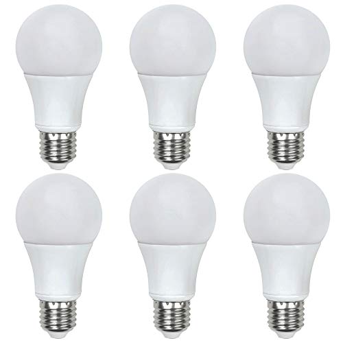 Global Value Lighting Fg-03161 40-Watt Equivalent A19 General Purpose Led Light Bulb, (6-Pack), Daylight (5000K Kelvin) #TOP2