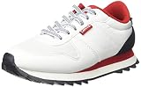 Levi's Kids Alex, Zapatillas Deportivas, White Navy, 34 EU