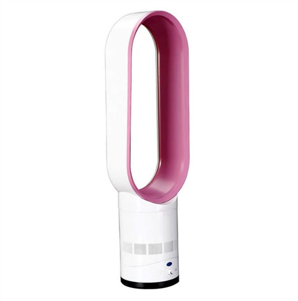 Ventilador sin aspas, ventilador de torre oscilante, diseño silencioso para dormitorio, sala de estar, oficina en casa, eficiencia energética, seguro para niños y mascotas, 3 ajustes de velocidad