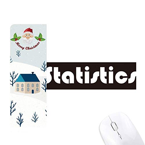 Tapis de souris noir statistiques idéal pour cadeau de noël maison et bureau