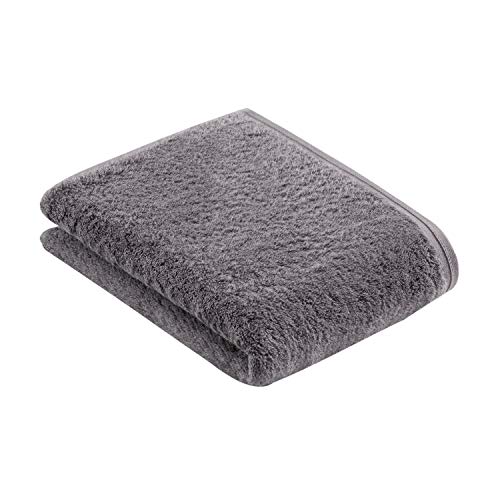 Vossen Vegan Life Duschtuch 67 x 140 cm dunkelgrau