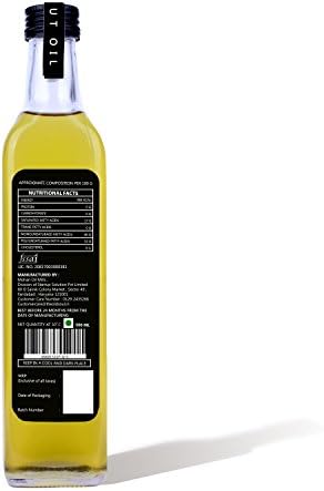 THE OLD SOUL 100% Pure Cold Pressed Oils (Groundnut Oil, 500 ML)
