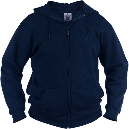 Rockford Men's Kingsize Cantor Zip Hoodie 7XL Navy