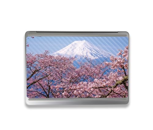 Image of MightySkins Carbon Fiber Skin Compatible with Microsoft Surface Laptop Studio 2 (2023) Full Wrap Kit - Fuji | Protective, Durable Textured Carbon Fiber Finish | Easy to Apply | Made in The USA