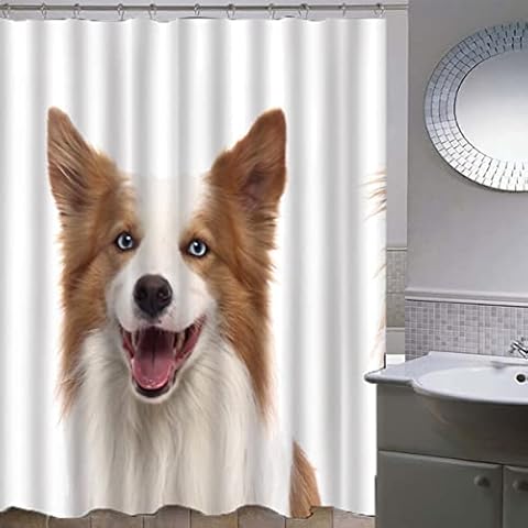 Shower Curtain 180x180 cm Shower Curtain Jack Russell Terrier Cover