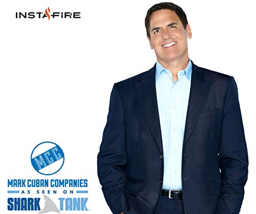 Insta-Fire (3 Packs) Charcoal Starter Perfect for Camping, Emergencies, Hiking, Fishing, Boating, Fire Pits, Grilling, Survival, Preppers, Food Storage, Boiling Water (as Seen on Shark Tank!)