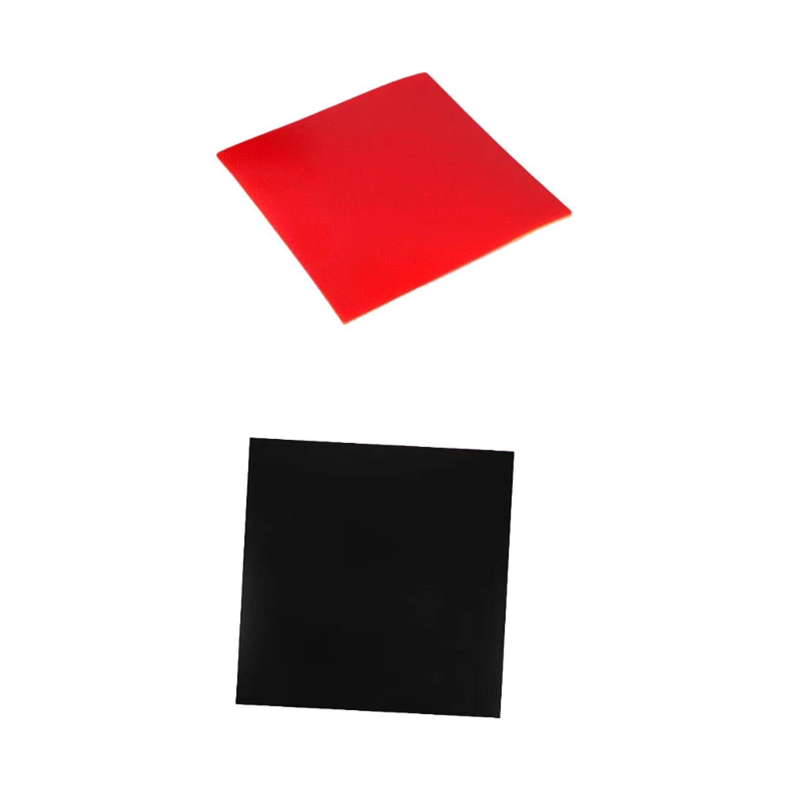 Table Tennis Racket Rubber Lightweight Highly Elastic Table Tennis Accessory Red| Sports Equipment | Outdoor Sports Gear | Exercise Gear-image-18
