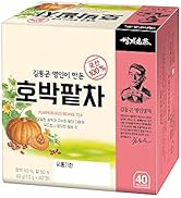 Ssanggye Pumpkin & Red Bean Tea 1.0g X 40 Tea Bags, 100% Natural Herbal Promotes Antioxidant, Ant...