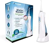 🦷💧 Entfernen Sie bis zu 99,9% Plaque. Die wasserdichte IPX7 elektrische Munddusche ist ein sehr effektives Mittel zur Zahnzwischenraumreinigung