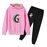 AMCYT Hoodie und Hose Sportswear Jungen Trainingsanzug Mädchen Jogginganzug für Freizeitanzug Sportanzug Set Jogginghose Langarm (5,160)