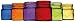 Palais Glassware Palais 'Shots' Mason Jar Shot Glasses - Mini Shot Glass Cups - Holds 2.4 Oz - Set of 6 (Colored)