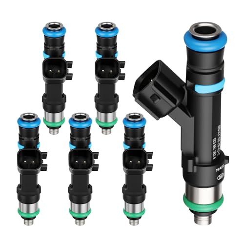 6Pcs Fuel Injectors for Jeep Liberty for Dodge Dakota Ram 3.7L 0280158020…