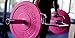 X Training Equipment Premium Pink Olympic Bumper Plate Solid Rubber with Steel Insert - Great for Crossfit Workouts (35lb Single)
