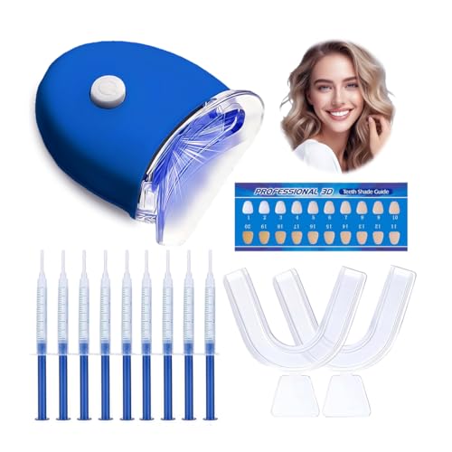 Tomedeks Kit blanqueamiento dental, Teeth whitening, Gel blanqueador, Blanqueamiento Suave y Efectivo, Solución práctica para una sonrisa más blanca, Resultados visibles, Uso doméstico fácil