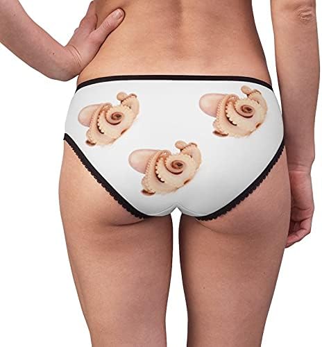 SpreadPassion Octopus Panties, Octopus Underwear, Briefs, Cotton Briefs, Funny Underwear, Panties For Women