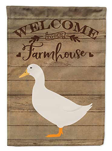American Pekin Duck Welcome Flag drapeau extérieur robuste anti-vent