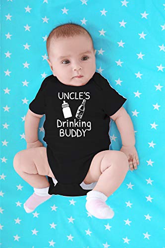 CBTwear Uncles Drinking Buddy Baby Bodysuit Cute Newborn Boy Clothes Adorable Infant Unisex Romper4