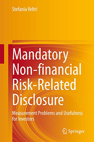 Buy Mandatory Nonfinancial RiskRelated Disclosure — BookShops.in