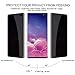 SURBUID Galaxy S10 Plus Privacy Screen Protector, Tempered Glass [Not for Galaxy S10] [Does Not Support Fingerprint Unlock] [Edge Glue] Case Friendly 3D Touch Screen Protector for Galaxy S10 Plus
