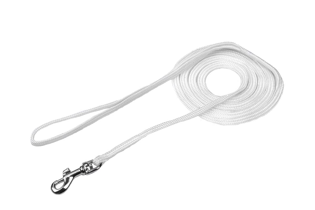 Alvalley Show Snap Dog Leash– Braided Nylon Training Leash with Durable Snap Clips - for Showing, Training, and Walking - for Small, Medium, Large